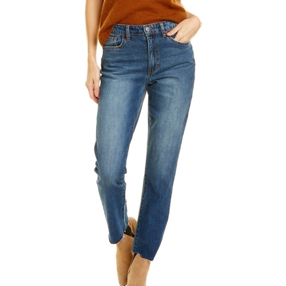 Joe’s Jeans High Rise Straight Leg Paula Ankle Jeans Size 30